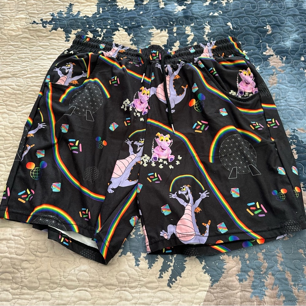 Disney Figment Shorts W/ Pockets